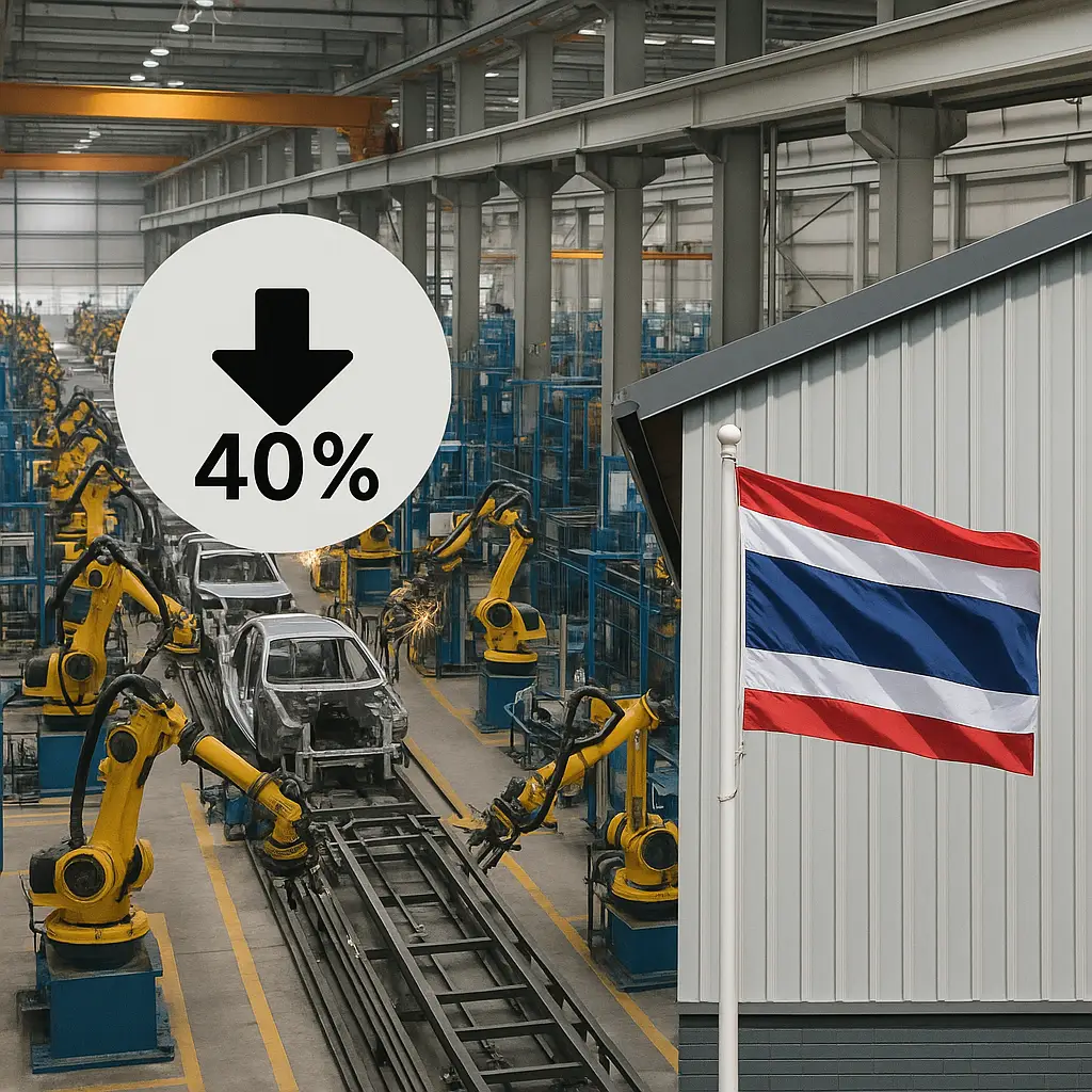 Acquiring a factory in Thailand has enabled a 40% reduction in manufacturing costs